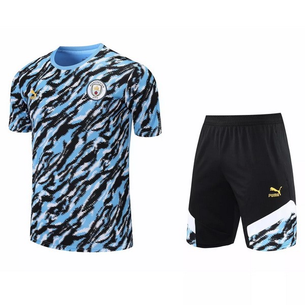 Entrenamiento Manchester City Conjunto Completo 2021-2022 Azul